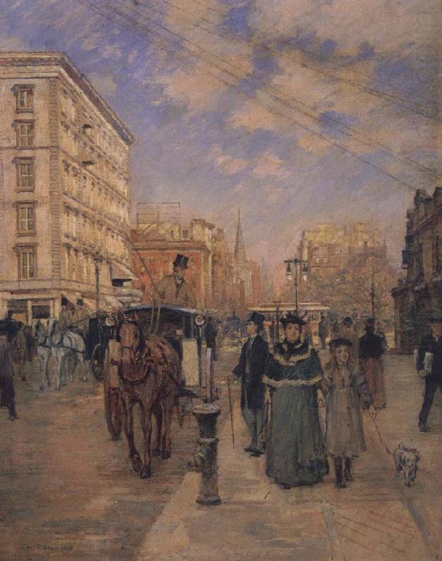 Fifth Avenue at Madison Square, Theodore Robinson